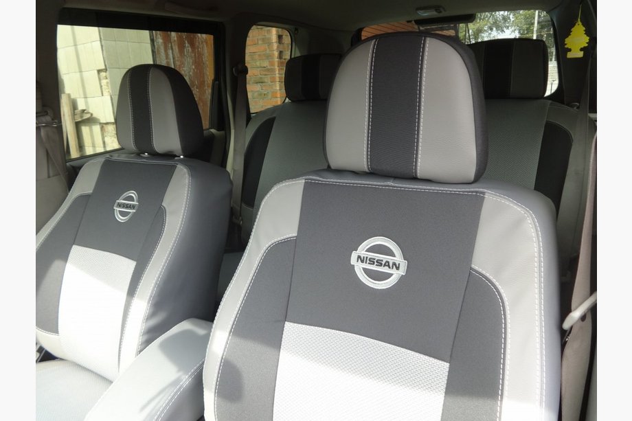Nissan X-trail T30 2002–2007 Autostoelhoezen (kunstleer↗stof, Premium) Image