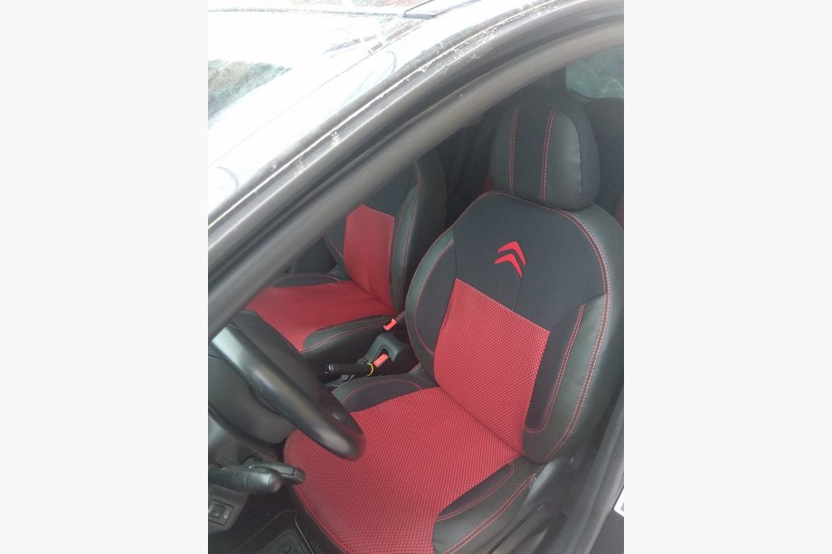 Citroen C-3 2002–2009 Autostoelhoezen (kunstleer↗stof, Premium) Image