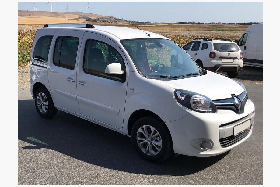 Renault Kangoo 2008–2020 Geïntegreerde dakrails (chroom) Image