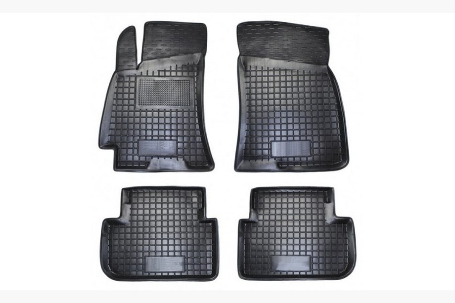 Citroen Berlingo/Multispace 2018– Autogumm rubberen vloermattenset voor interieur (4 stuks, rubber) Image