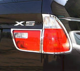 BMW X5 E53 1999–2006 Chroom achterlichtcovers (kunststof) foto 1