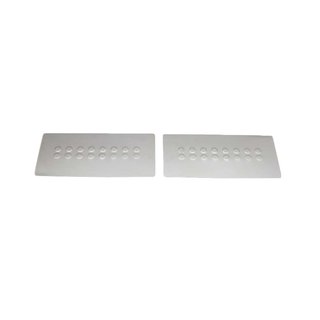 OmsaLine interieur dorpellijsten (set van 2, RVS)