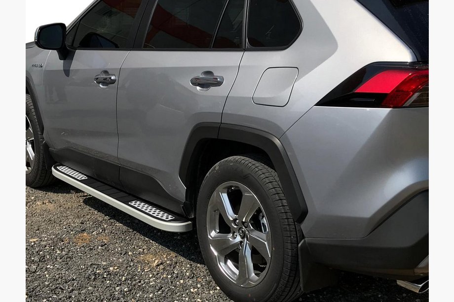 Toyota Rav 4 2019–2025 Tayga V2 side steps (2 stuks, aluminium) Image