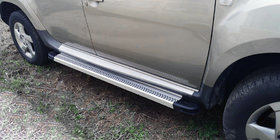 Dacia Duster 2008–2018 Zijtreden Maya V2 (set van 2, aluminium) foto 6