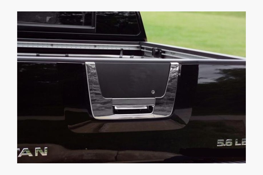 Nissan Titan 2004–2011 Chroom sierlijst voor kofferklep (kunststof) Image