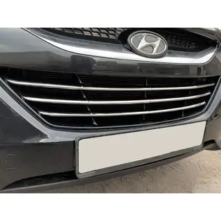 Sierstrips voor radiateurgrille (3 stuks, RVS) foto 1