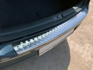 Volkswagen Golf 5 2003–2009 OmsaLine RVS achterbumper beschermlijst Hatchback, mat foto 2