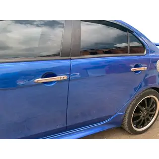 Chroom deurgreep covers (set van 4) Mitsubishi Lancer X 2008– foto 1