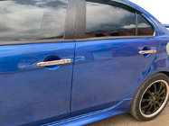 Mitsubishi Lancer X 2008– Chroom deurgreep covers (set van 4) Met chip, Carmos - Turks staal foto 1