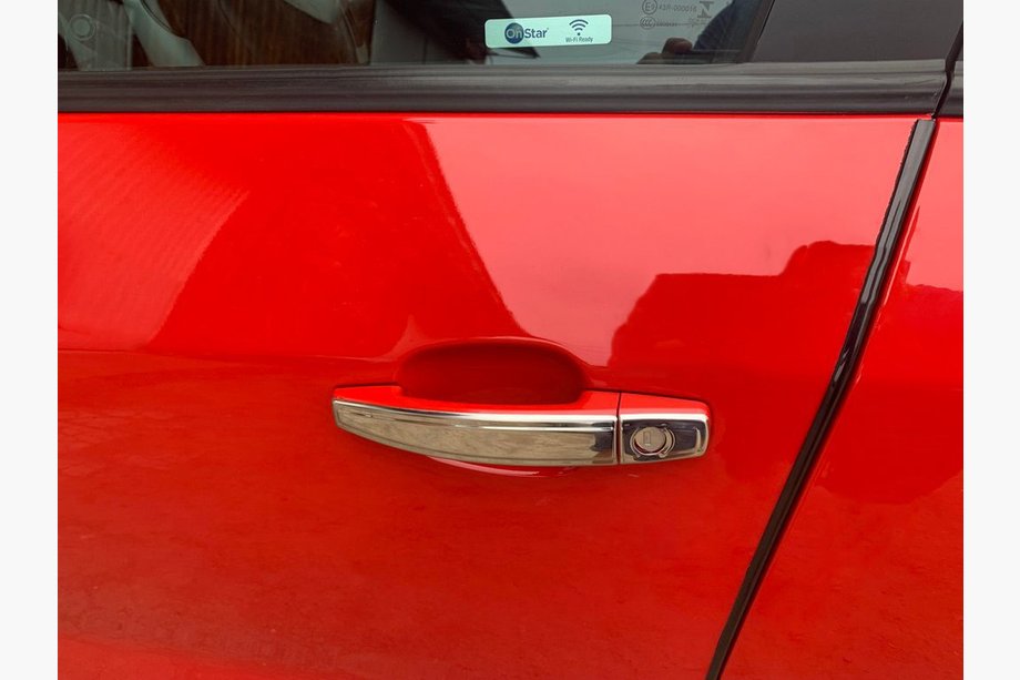 Chevrolet Epica 2006–2014 Smalle deurgreepafdekkappen (set 4 st., RVS, Omsa) Image