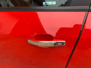 Chevrolet Epica 2006–2014 Smalle deurgreepafdekkappen (set 4 st., RVS, Omsa) foto 1