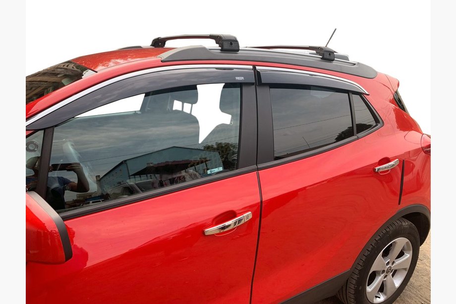 Opel Mokka 2012–2021 Raamwindschermen met chromen sierlijst (set van 4, Niken) Image