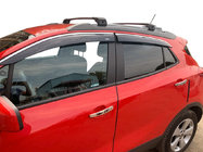 Opel Mokka 2012–2021 Raamwindschermen met chromen sierlijst (set van 4, Niken) foto 1