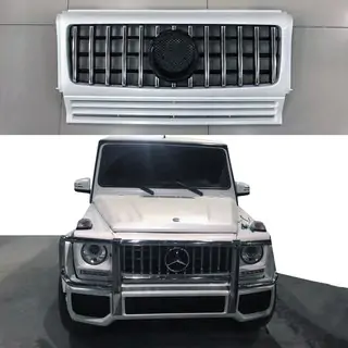Voorgrille (GT, met chromen strips) foto 3