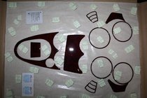Renault Logan I 2005–2008 Actie!!! Dashboard sierlijsten voor interieur in houtlook foto 1