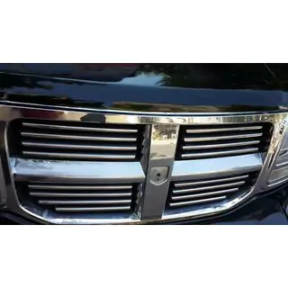 Chromen sierlijsten voor grille (RVS) foto 2