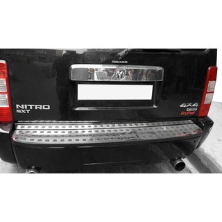 RVS beschermplaat achterbumper Dodge Nitro 2006–2011 foto 1