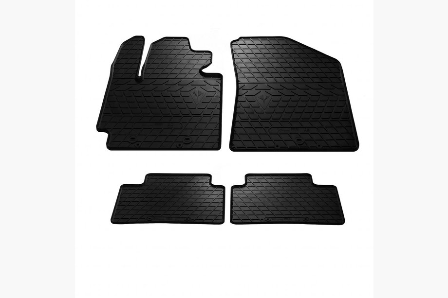 Kia Soul II 2013–2018 Rubberen automatten (4-delig, Stingray Premium) Image