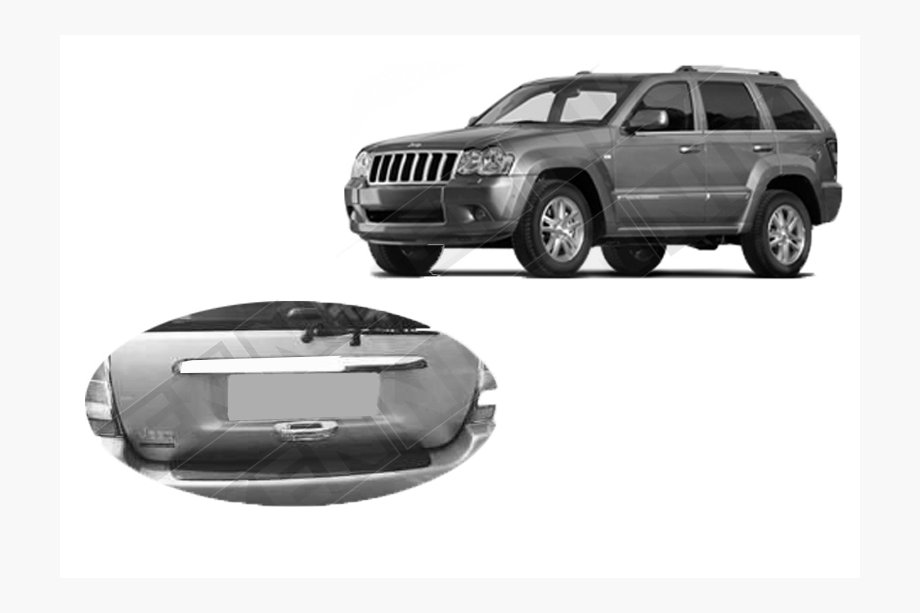 Jeep Grand Cherokee WJ 1999–2004 Achterstrip (kunststof) Image