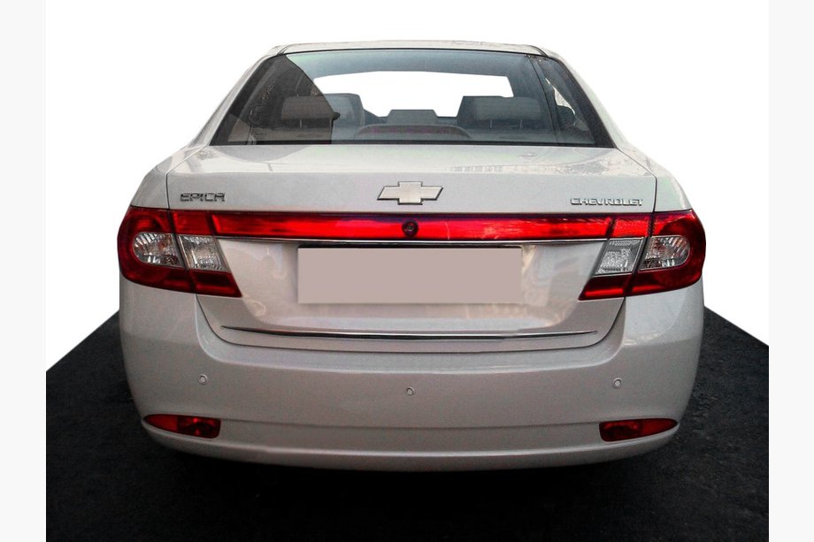 Chevrolet Epica 2006–2014 Chroomstrip voor kofferdeksel (RVS) Image
