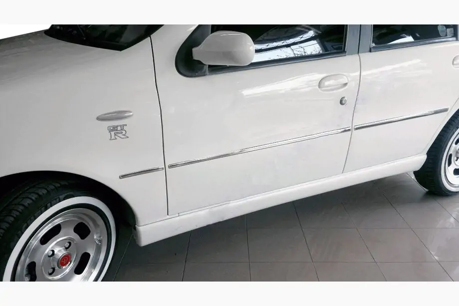 Fiat Palio 1996–2011 Deurstrips (6 stuks, RVS) Image
