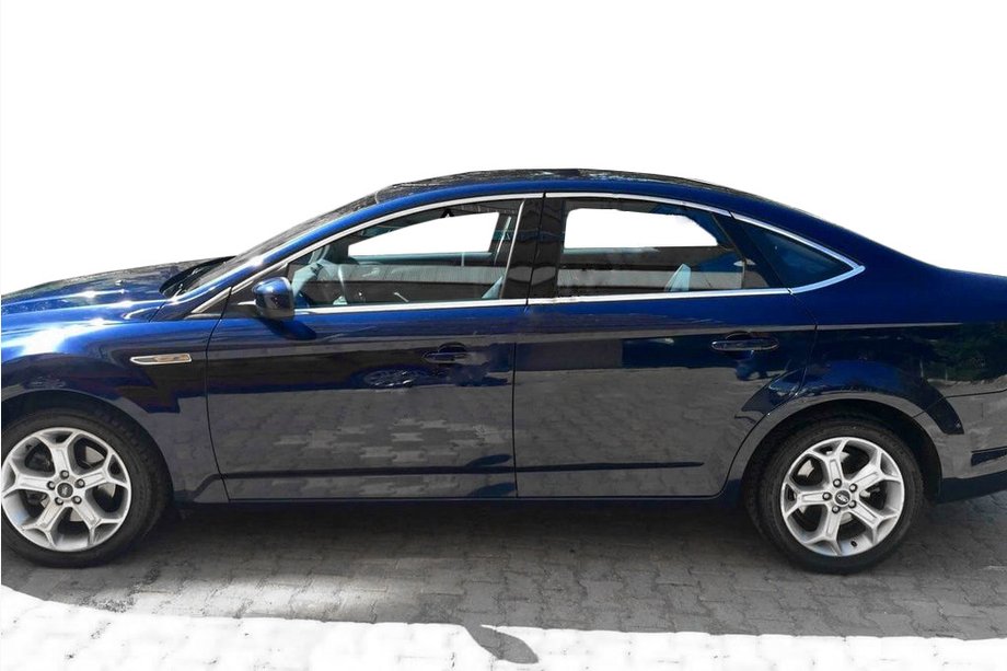 Ford Mondeo 2008–2014 Bovenste raamlijsten (6 stuks, RVS) Image
