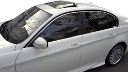 BMW 3-serie E90/E91 2005–2011 Onderste raamlijsten (RVS) foto 1