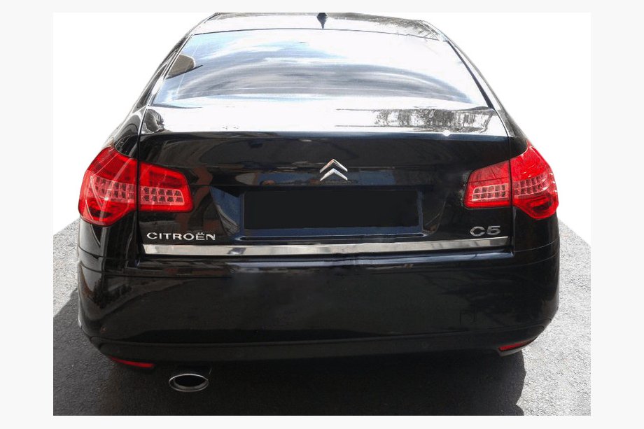 Citroen C-5 2008–2017 Kofferbakrand OmsaLine (RVS) Image