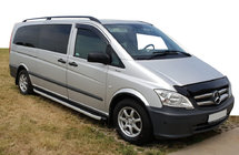Mercedes Vito W639 2004–2014 Fullmond side steps (set van 2, aluminium) Extra lang (ExtraLong) foto 1