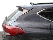 Hyundai Tucson TL 2016–2021 Driehoekige sierlijst voor kofferklep (RVS) foto 1