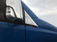 Mercedes Sprinter W906 2006–2018 RVS sierlijsten bij buitenspiegels (2 stuks) Carmos - Turks staal foto 2