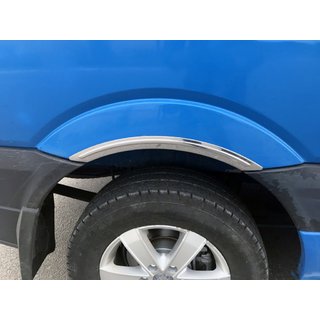 Smalle wielkastlijsten (set van 4, RVS) Mercedes Sprinter W906 2006–2018 foto 1