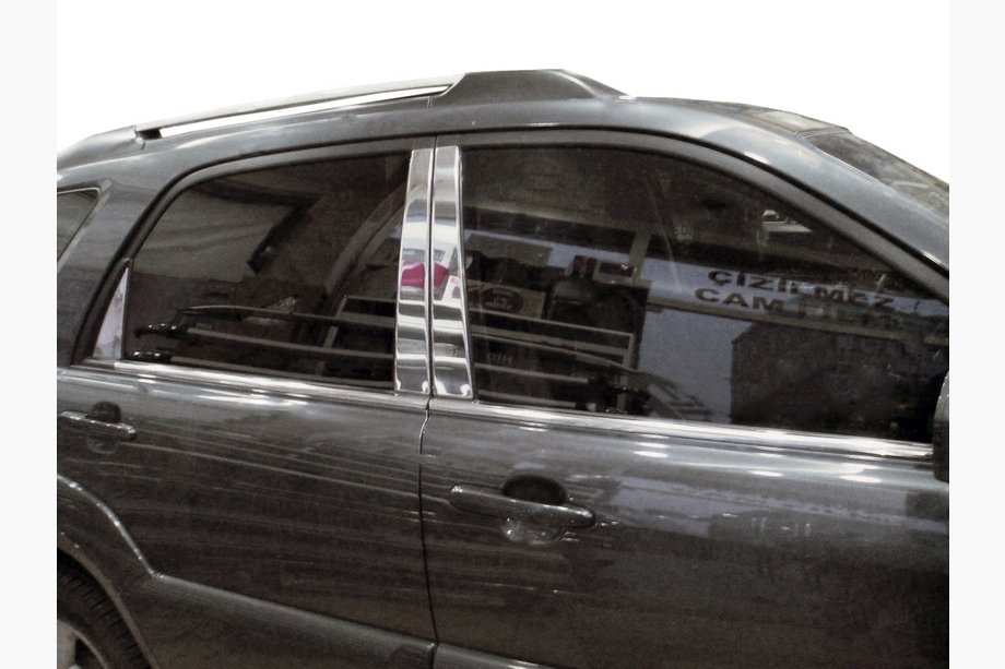 Kia Sportage 2004–2010 RVS stijlbekleding (6-delig) Image