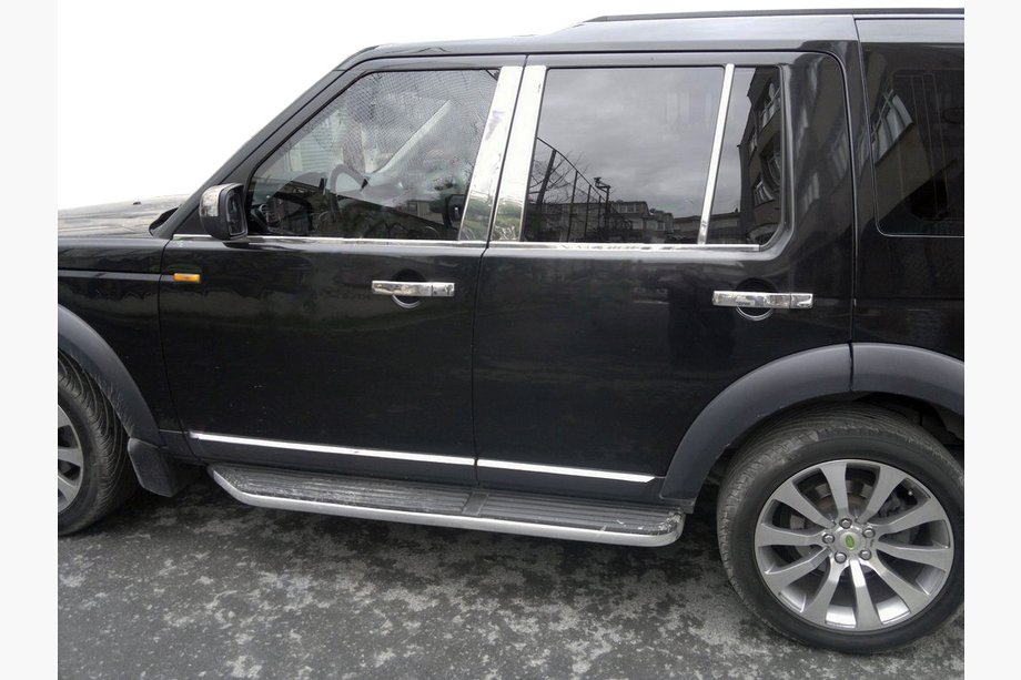 Land Rover Discovery IV 2009–2017 RVS deurstijl sierlijsten (6-delig) Image