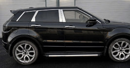 Range Rover Evoque 2012–2018 RVS deurstijl sierlijsten (6-delig) foto 1