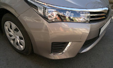 Toyota Corolla 2013–2019 RVS mistlampomlijstingen (2013-2016) foto 1