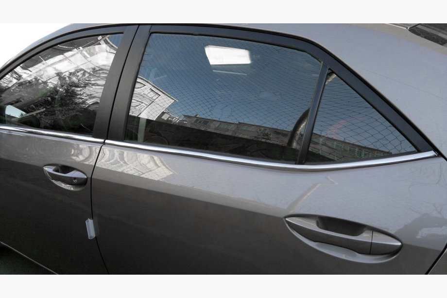 Toyota Corolla 2013–2019 Onderste deurlijsten (set van 4, RVS) Image