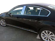 Volkswagen Passat B8 2015–2023 Deurstijllijsten (RVS) foto 1