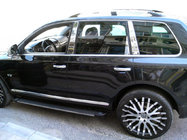 Volkswagen Touareg 2010–2018 Raamstijl sierlijsten (8 stuks, RVS) Carmos - Turks staal foto 1