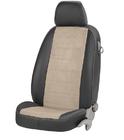 Citroen Jumpy/Dispatch 2017– Stoelhoezen eco-leer+stof+Alcantara Antara (voorstoelen) foto 2
