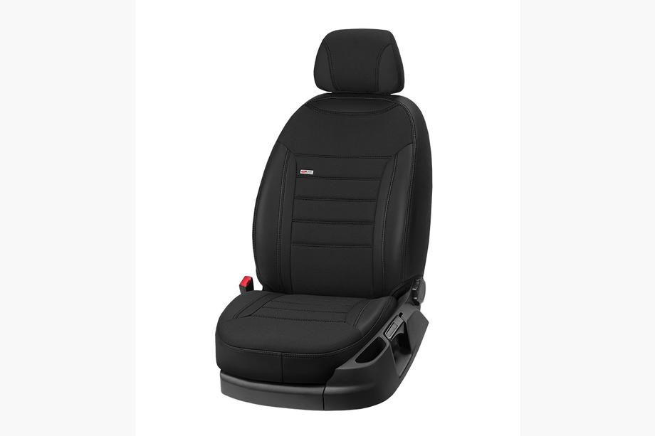 JAC iEV7S 2017–2023 Auto stoelhoezen eco-leer+stof Eco Classic 2020 (complete interieur) Image