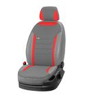 JAC iEV7S 2017–2023 Auto stoelhoezen eco-leer+stof Eco Classic 2020 (complete interieur) foto 4