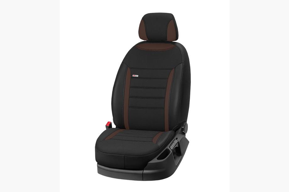 Mercedes C-Klasse W203 2000–2007 Auto stoelhoezen eco-leer+stof Eco Classic 2020 (complete interieur) Foto 7