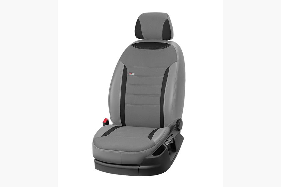Mercedes C-Klasse W203 2000–2007 Auto stoelhoezen eco-leer+stof Eco Classic 2020 (complete interieur) Foto 13