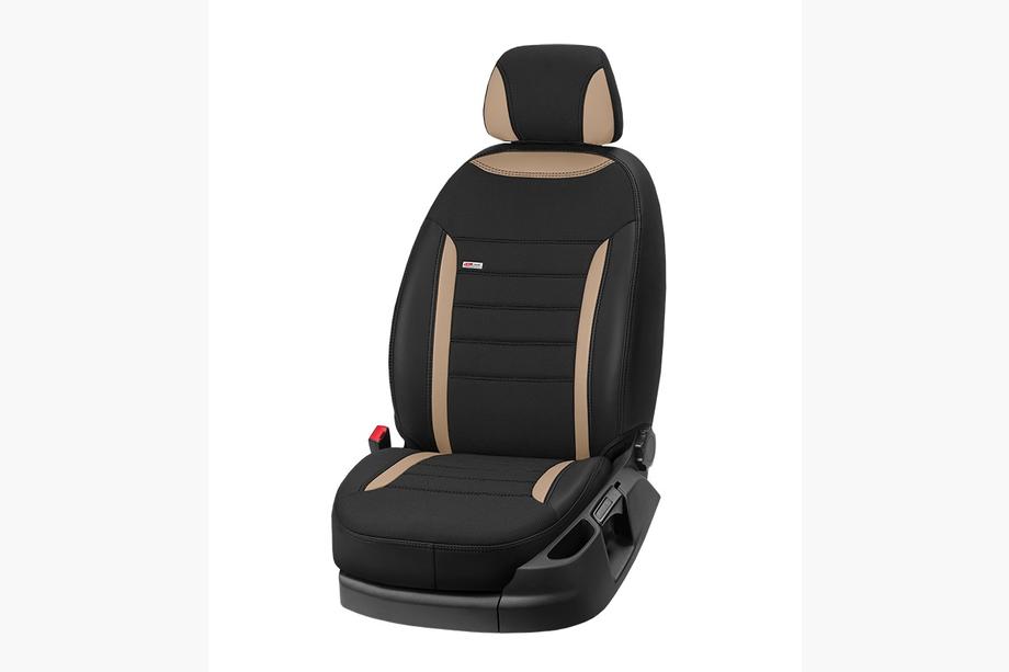 Mercedes C-Klasse W203 2000–2007 Auto stoelhoezen eco-leer+stof Eco Classic 2020 (complete interieur) Foto 14