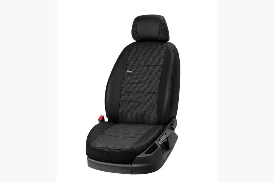 Honda CRV 2012–2016 Autostoelhoezen eco-leer + stof + Alcantara Eco Comfort (complete interieur) Foto 2