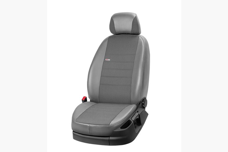 Honda CRV 2012–2016 Autostoelhoezen eco-leer + stof + Alcantara Eco Comfort (complete interieur) Foto 3