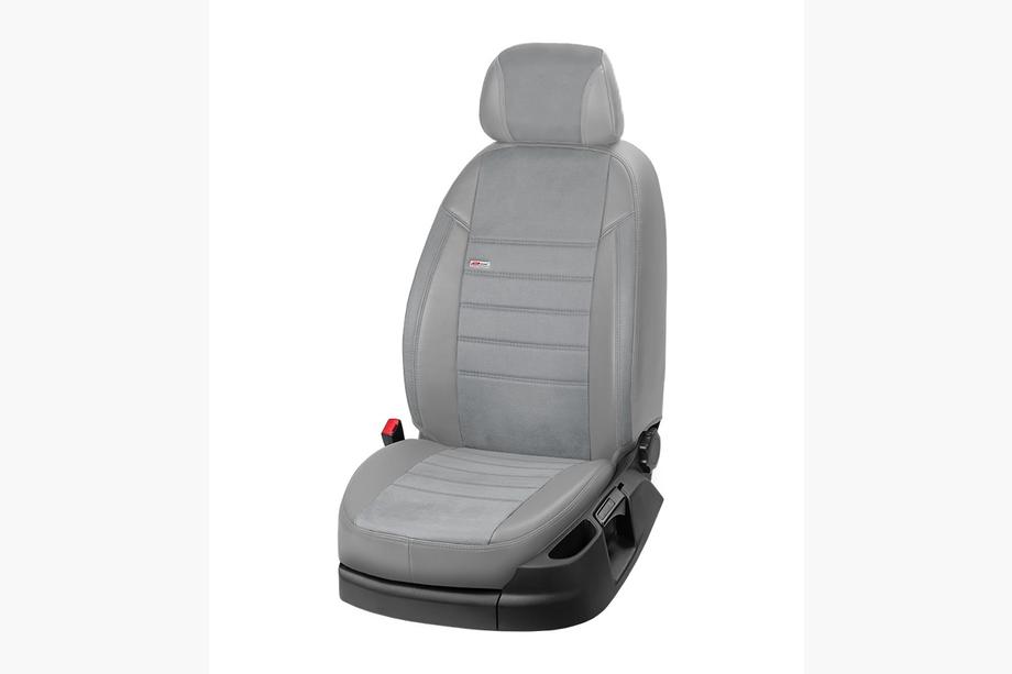 Renault Clio III 2005–2012 Autostoelhoezen eco-leer+stof+antara Eco Laser Antara 2020 (complete set) Foto 3