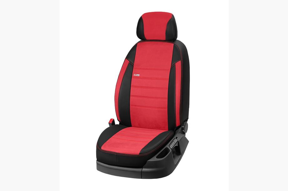 Renault Clio III 2005–2012 Autostoelhoezen eco-leer+stof+antara Eco Laser Antara 2020 (complete set) Foto 4