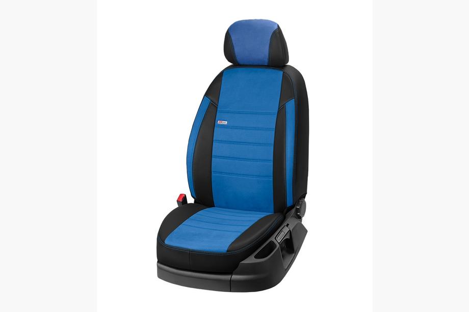 Renault Clio III 2005–2012 Autostoelhoezen eco-leer+stof+antara Eco Laser Antara 2020 (complete set) Foto 6